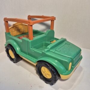 Fisher Price Little People Animal Sounds Safari Truck For The Zoo Talker Set